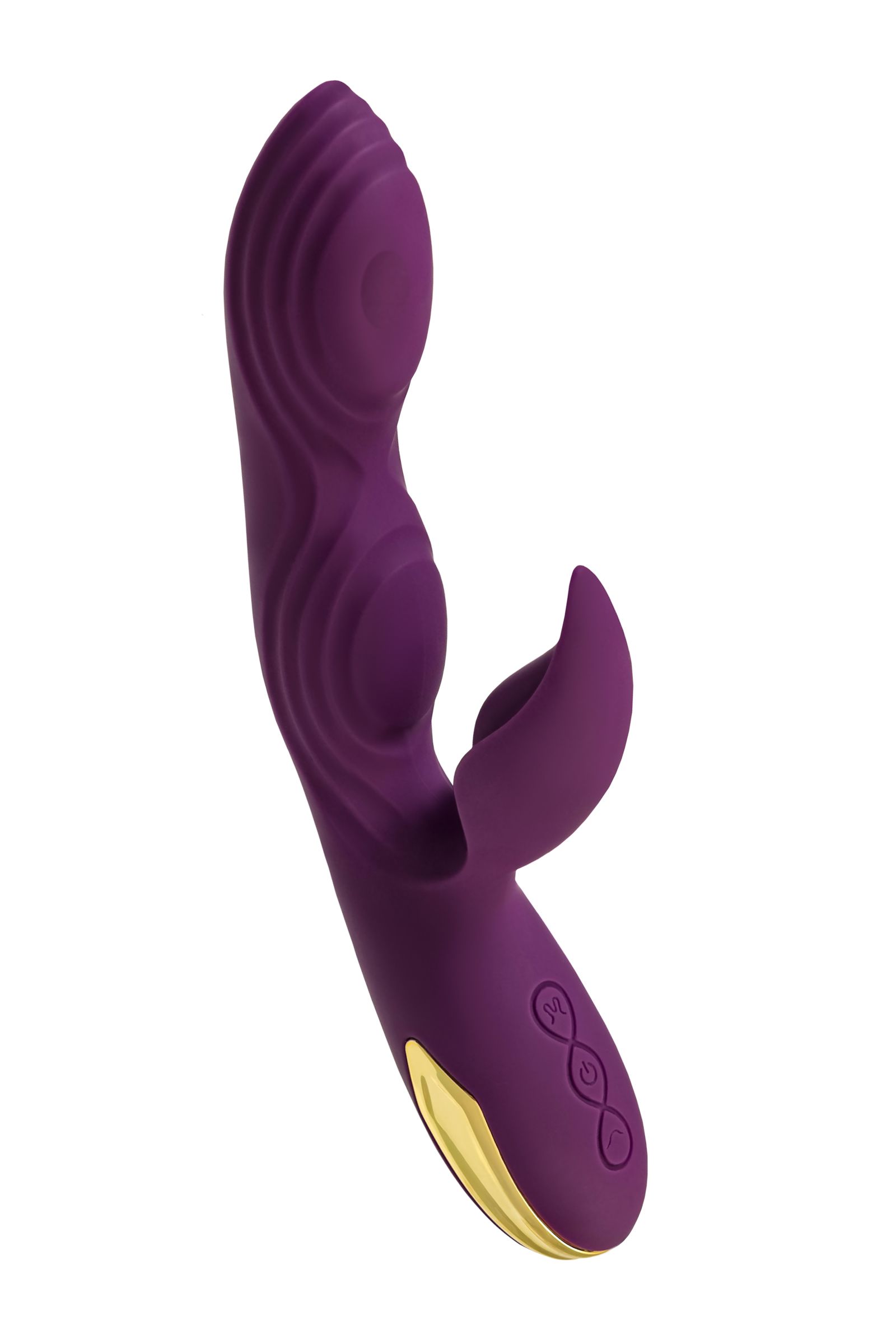 495966 Фиолетовый вибратор-кролик Octar - 24,5 см.