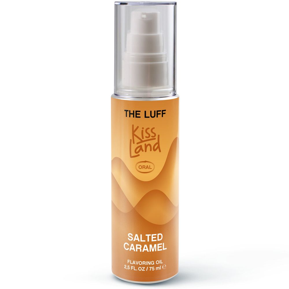 514189 Съедобное массажное масло Kiss Land Salted Caramel - 75 мл.