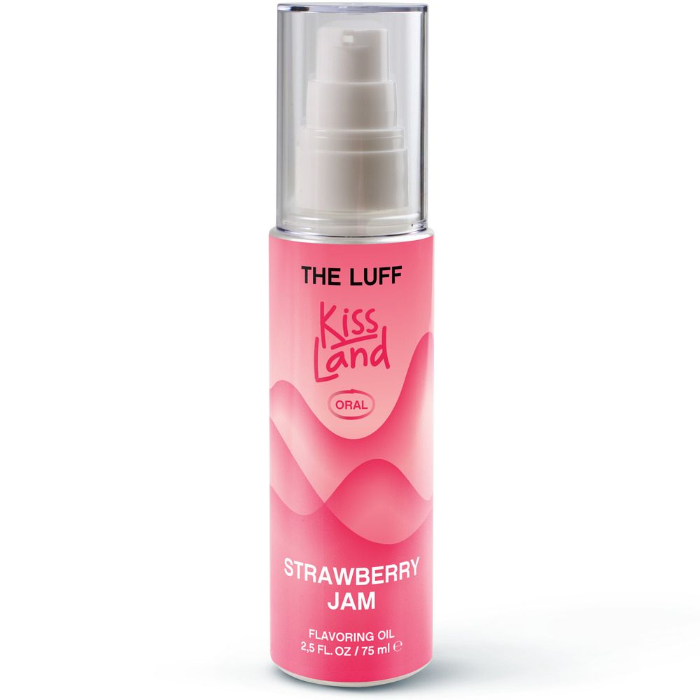 514192 Съедобное массажное масло Kiss Land Strawberry Jam - 75 мл.