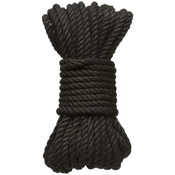 516125 Черная верёвка для связывания и фиксации Bind Tie - 9,14 м.
