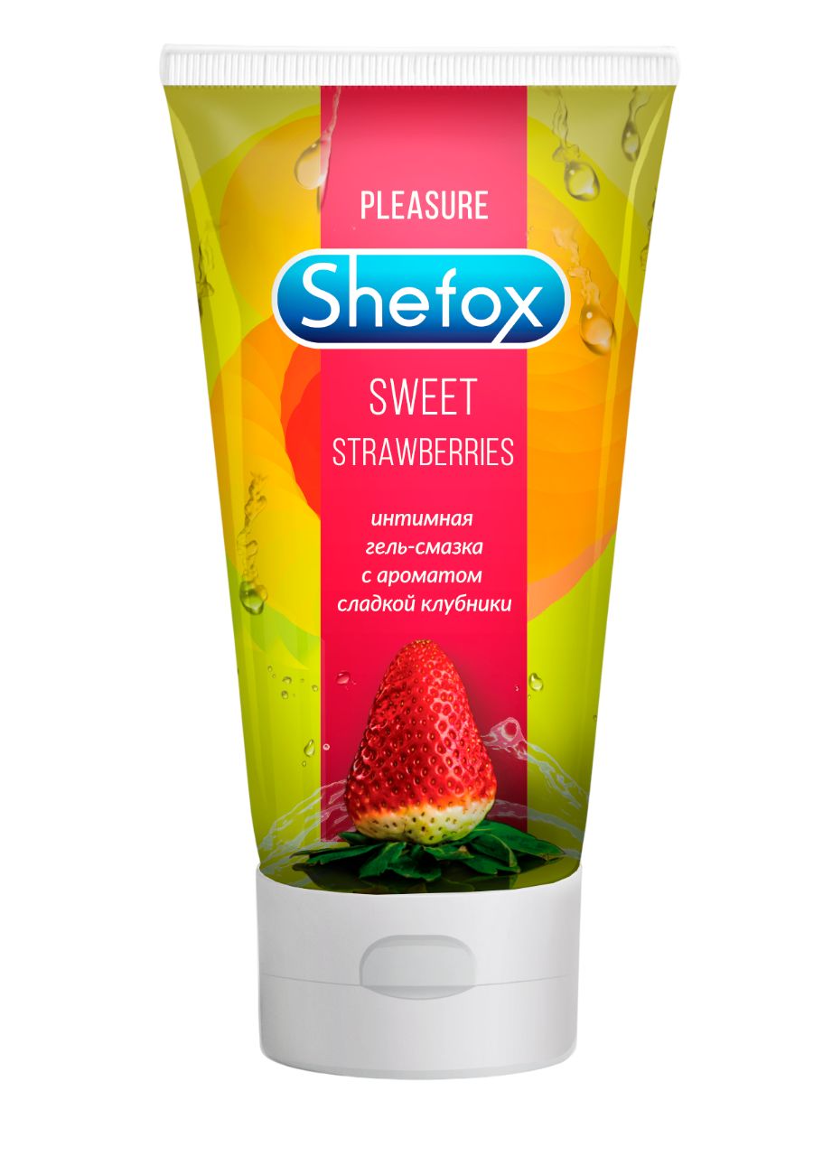 517287 Интимная гель-смазка Shefox «Сладкая клубника» - 50 мл.