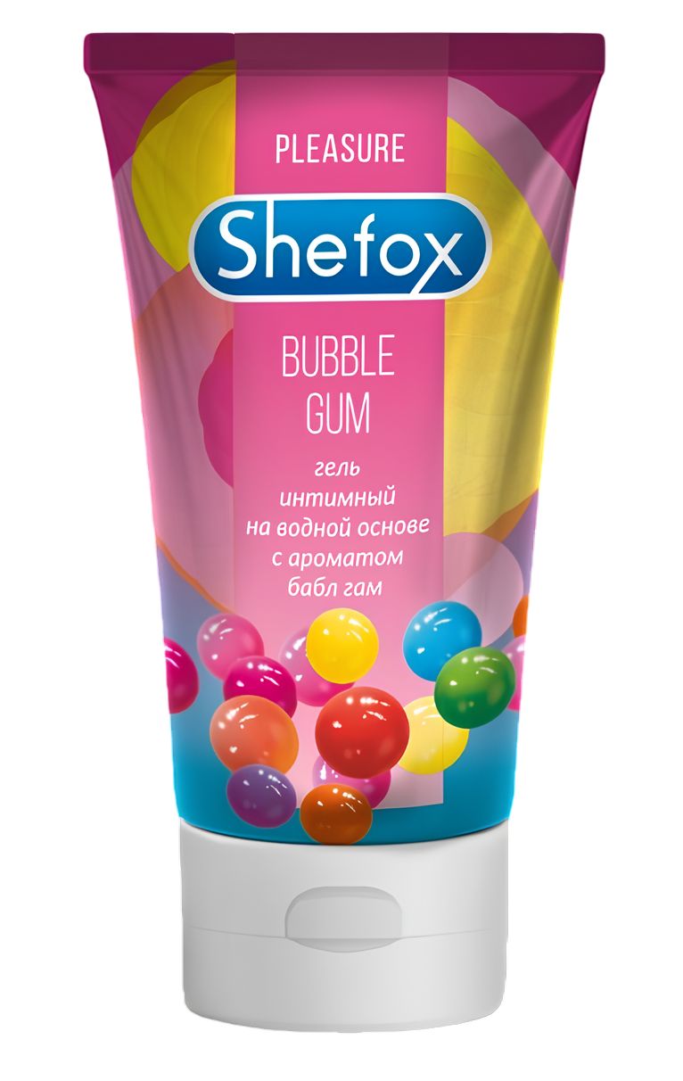517291 Интимная гель-смазка Shefox «Бабл гам» - 50 мл.