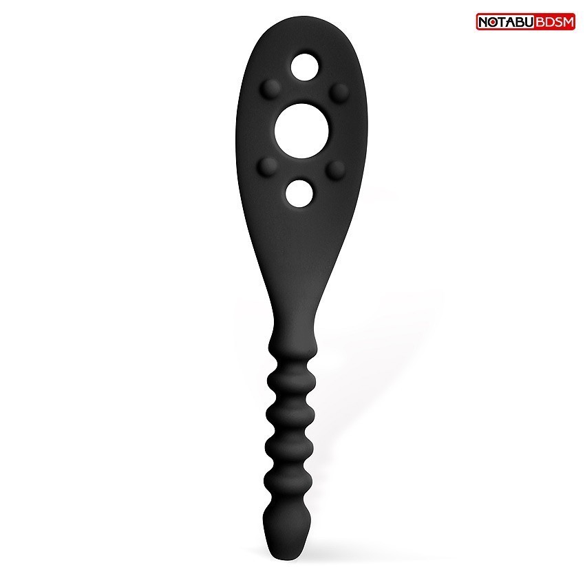 517600 Черная силиконовая шлепалка - 30 см.