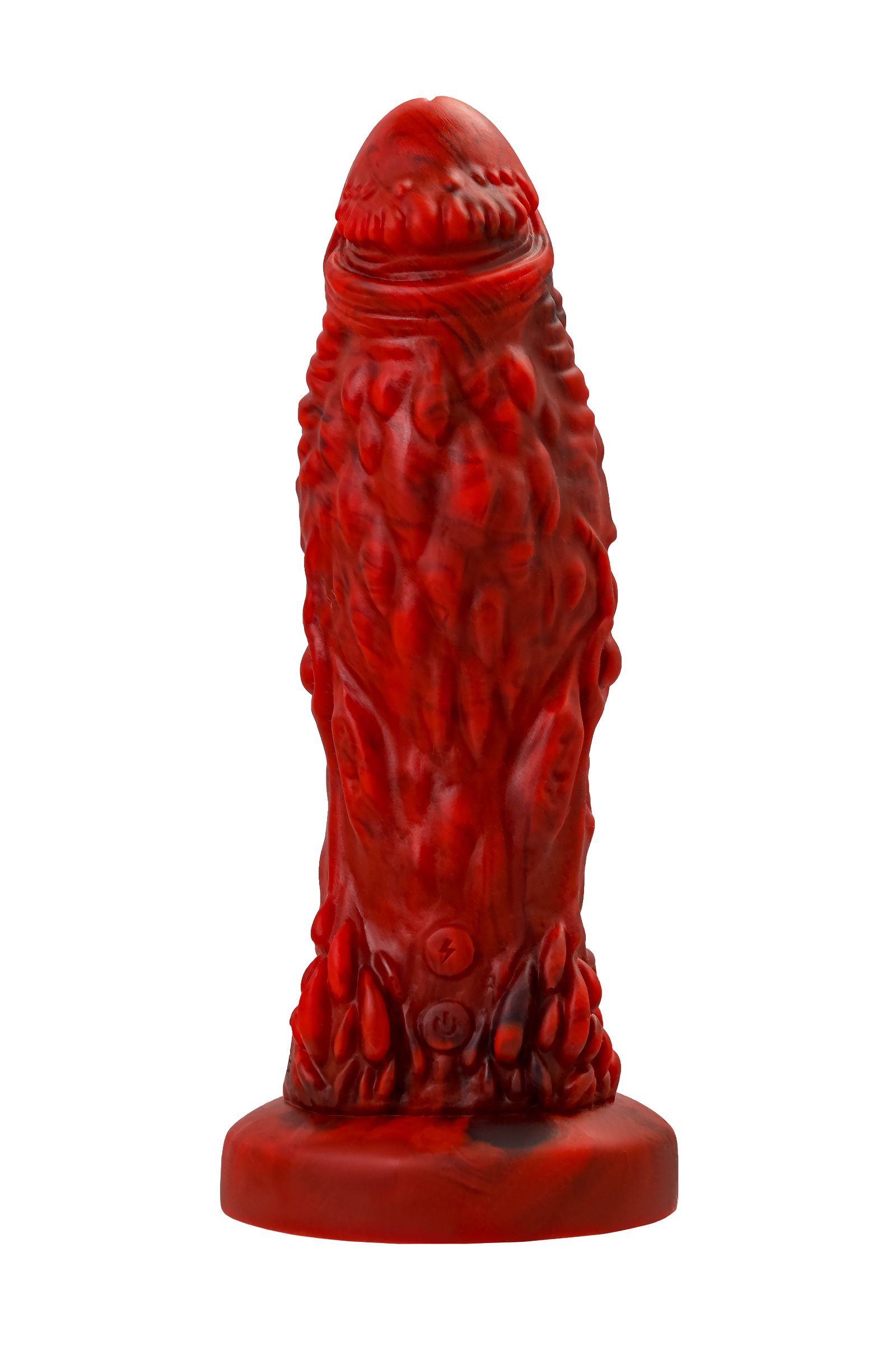 519199 Силиконовый вибратор Monster Docus - 21,7 см.