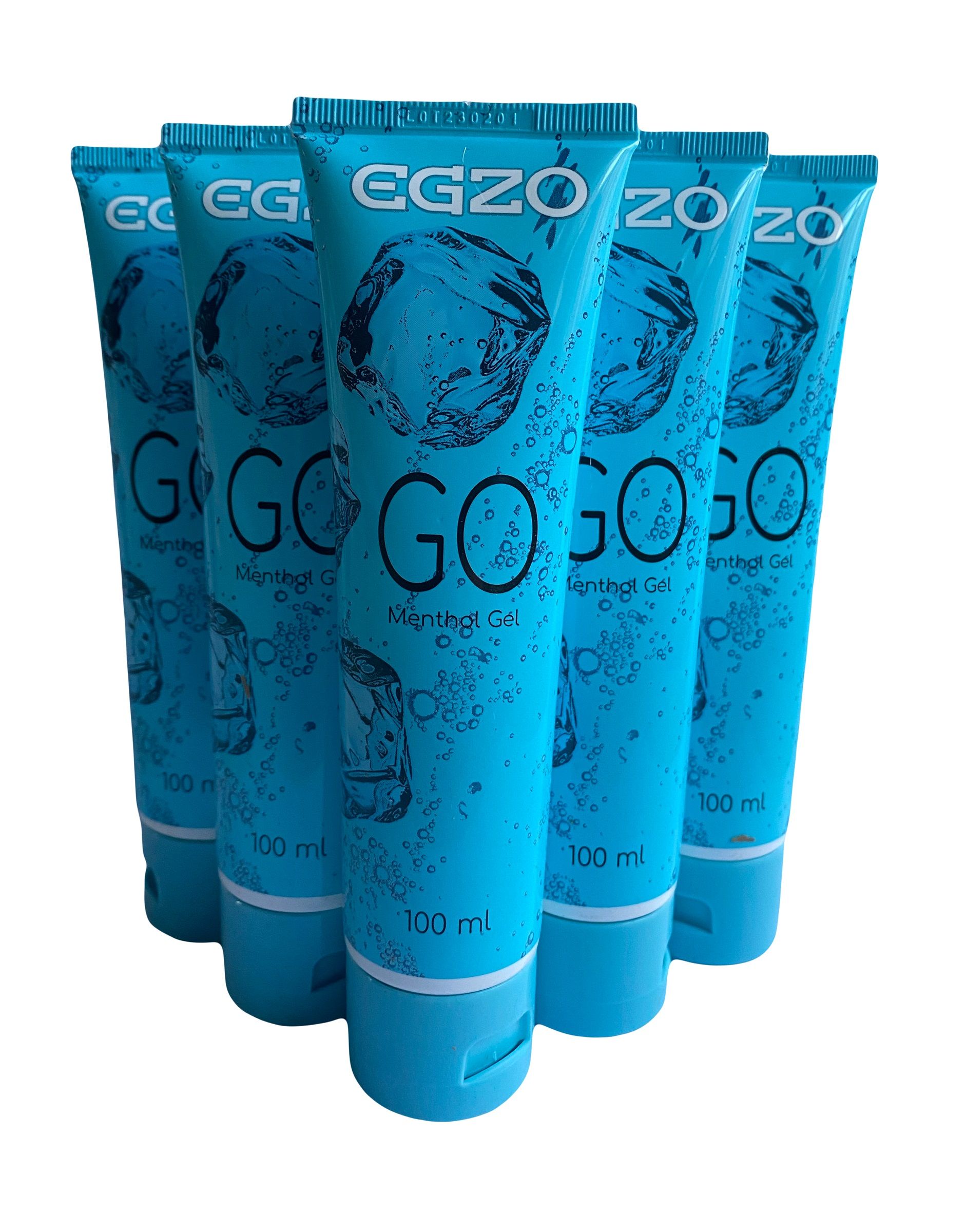 519485 Набор из 5 пролонгирующих лубрикантов на водной основе Egzo Go (по 100 мл.)