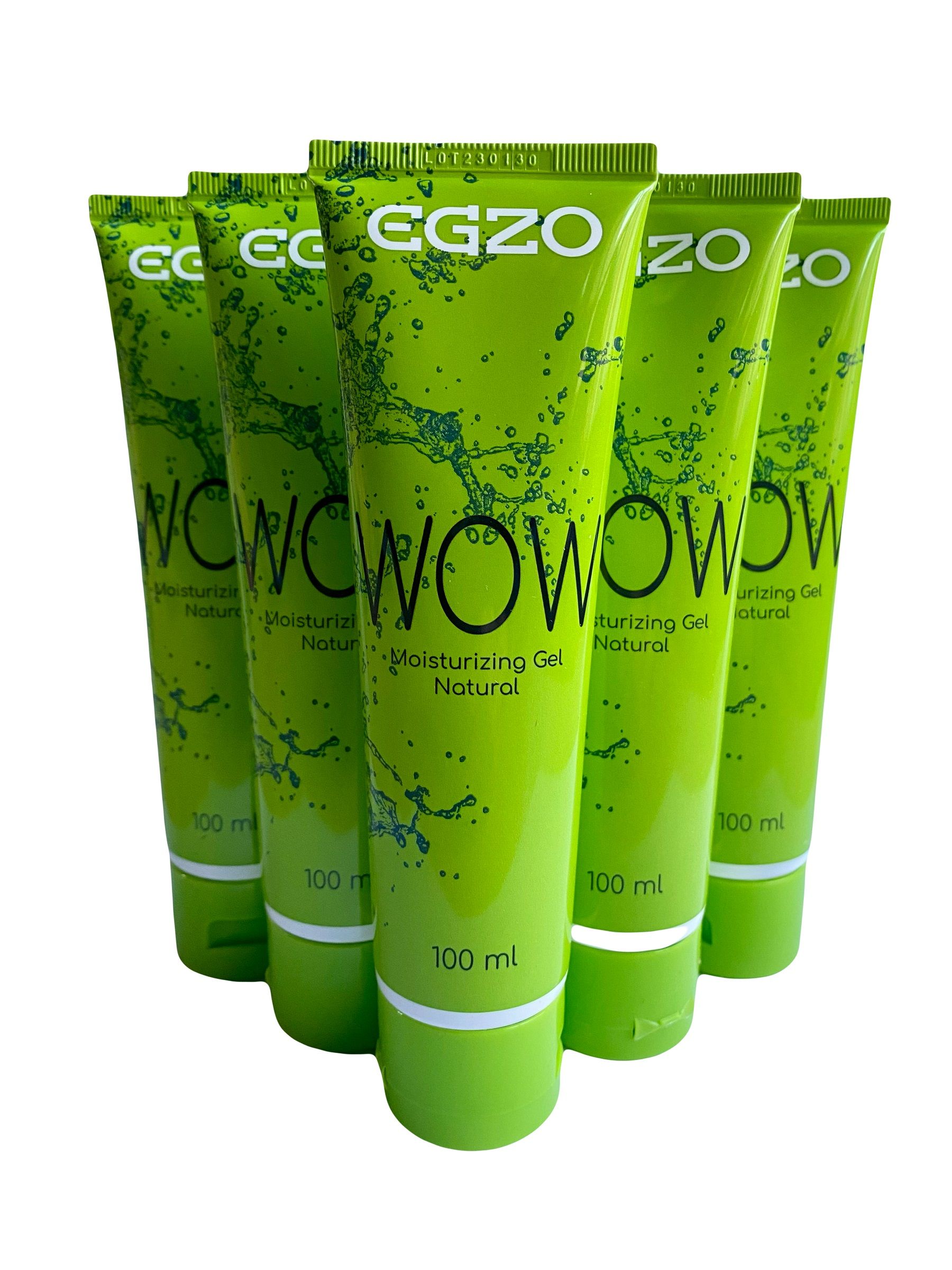 519492 Набор из 5 универсальных лубрикантов на водной основе Egzo Wow (по 100 мл.)
