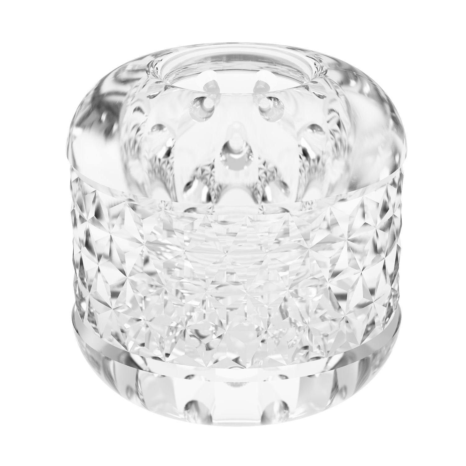 519541 Прозрачный сквозной мастурбатор Cole