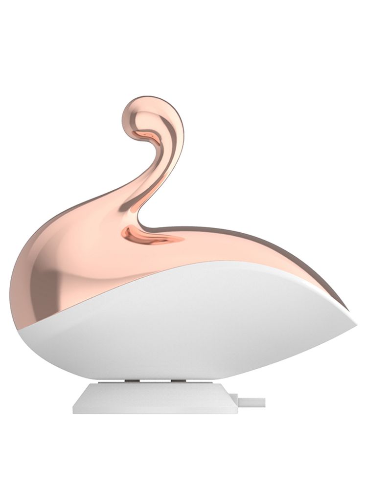 519550 Белый вакуумный стимулятор клитора Liberty Swan