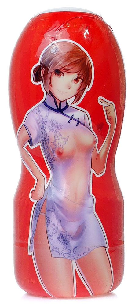 519684 Мастурбатор-вагина в колбе Manga