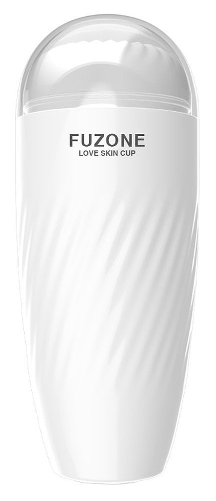 519686 Белый мастурбатор с вибрацией в колбе Fuzone