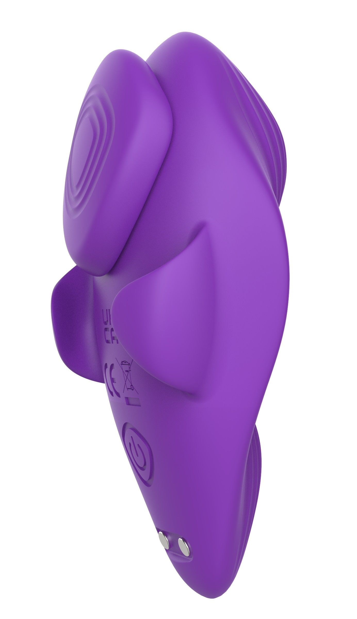 522177 Фиолетовый вибратор в трусики с магнитной фиксацией