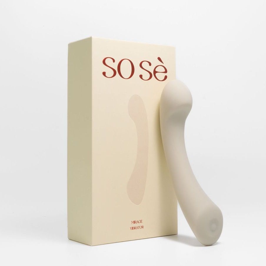 523512 Серый вибростимулятор точки G Mirage - 17,8 см.