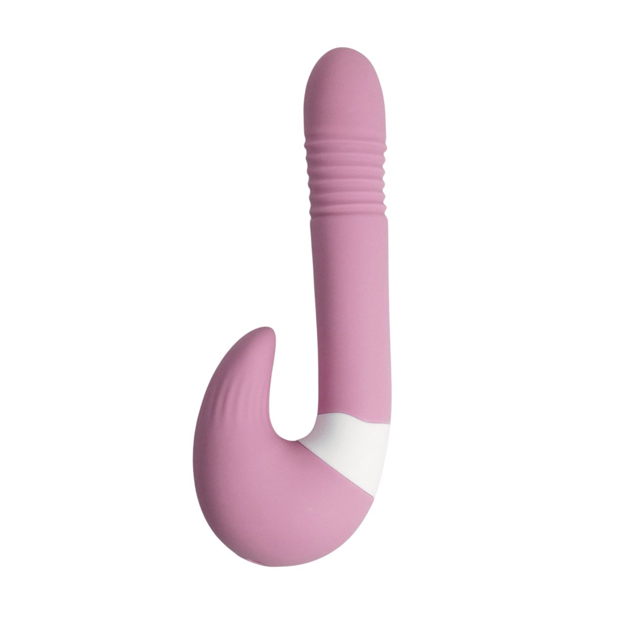 524961 Розовый вибростимулятор зоны G 2-в-1