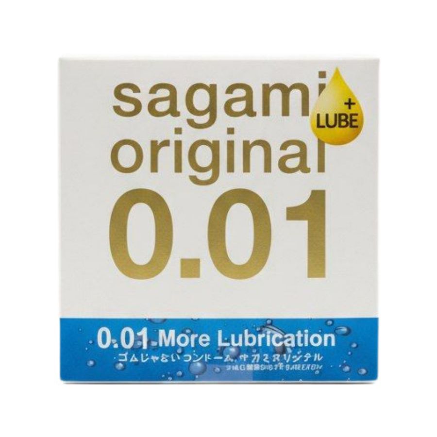 528506 Увлажнённый презерватив Sagami Original 0.01 Extra Lub - 1 шт.