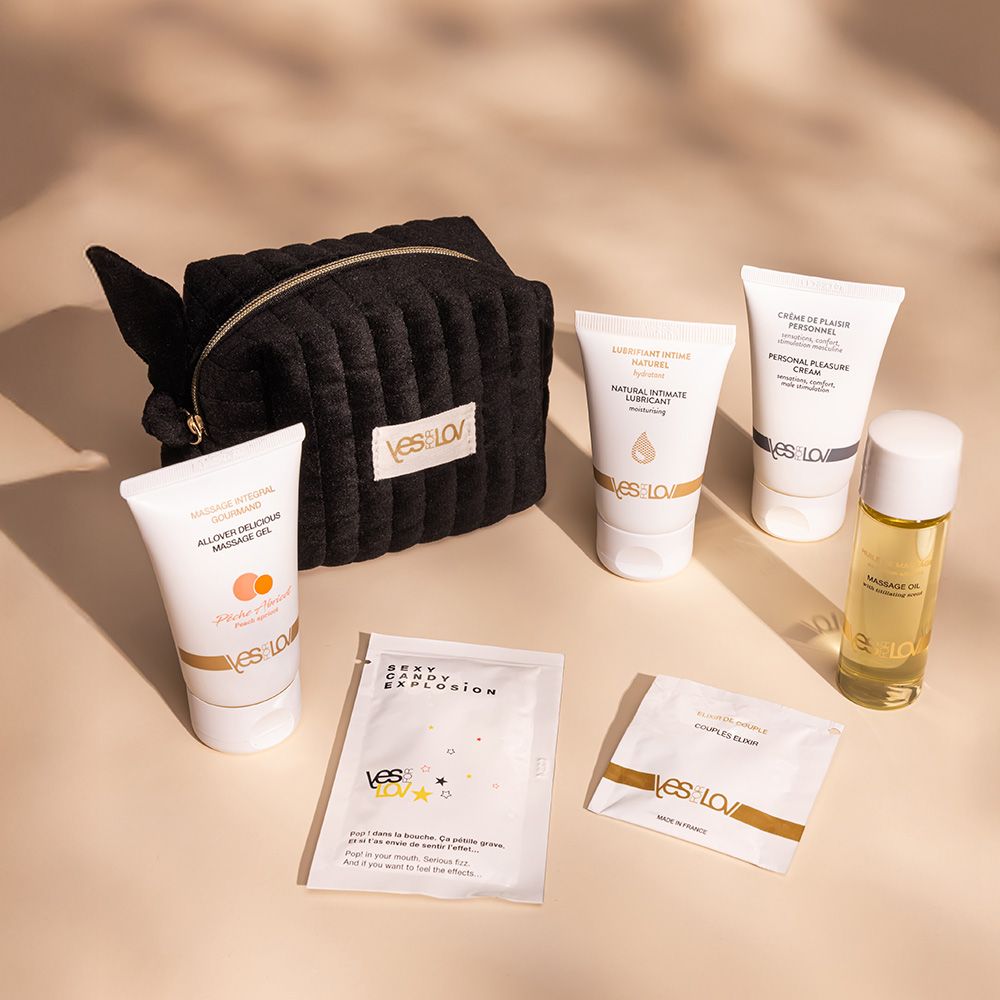 531128 Набор YESforLOV La Trousse Enchantée в черной косметичке