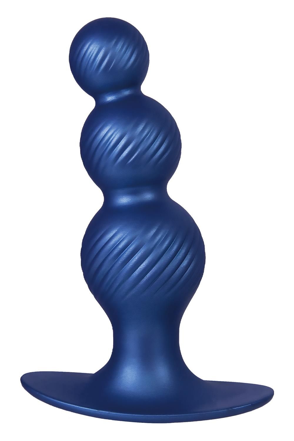 531147 Синяя анальная елочка 5 Inch Silicone Anal Plug - 14 см.