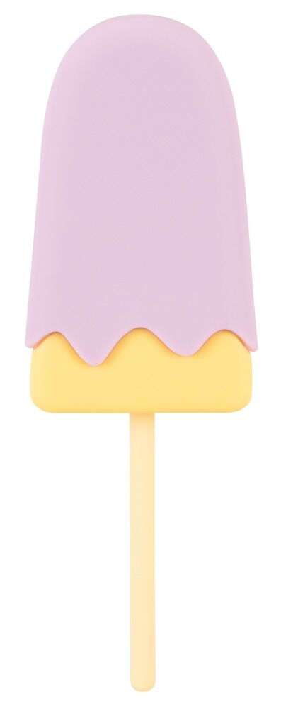 531668 Сиреневый мини-вибратор в форме пломбира Vibrating Popsicle