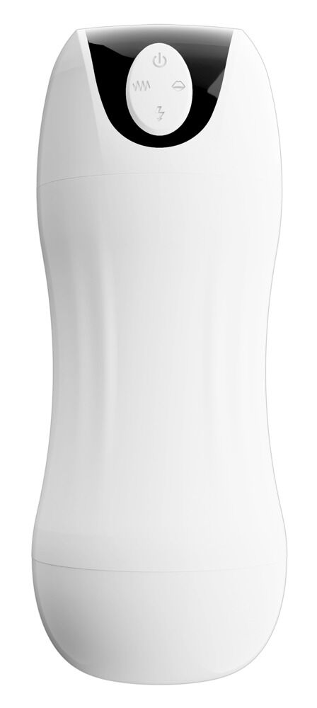 531713 Белый мастурбатор Masturbator with 2 functions