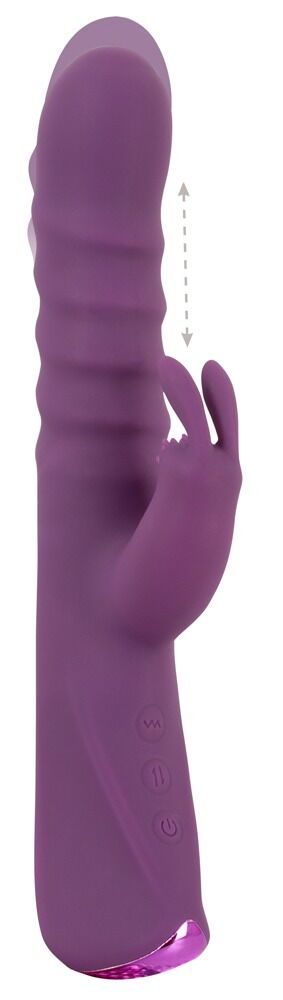 531732 Фиолетовый вибратор-кролик 2 Function Rabbit Vibrator - 23,7 см.