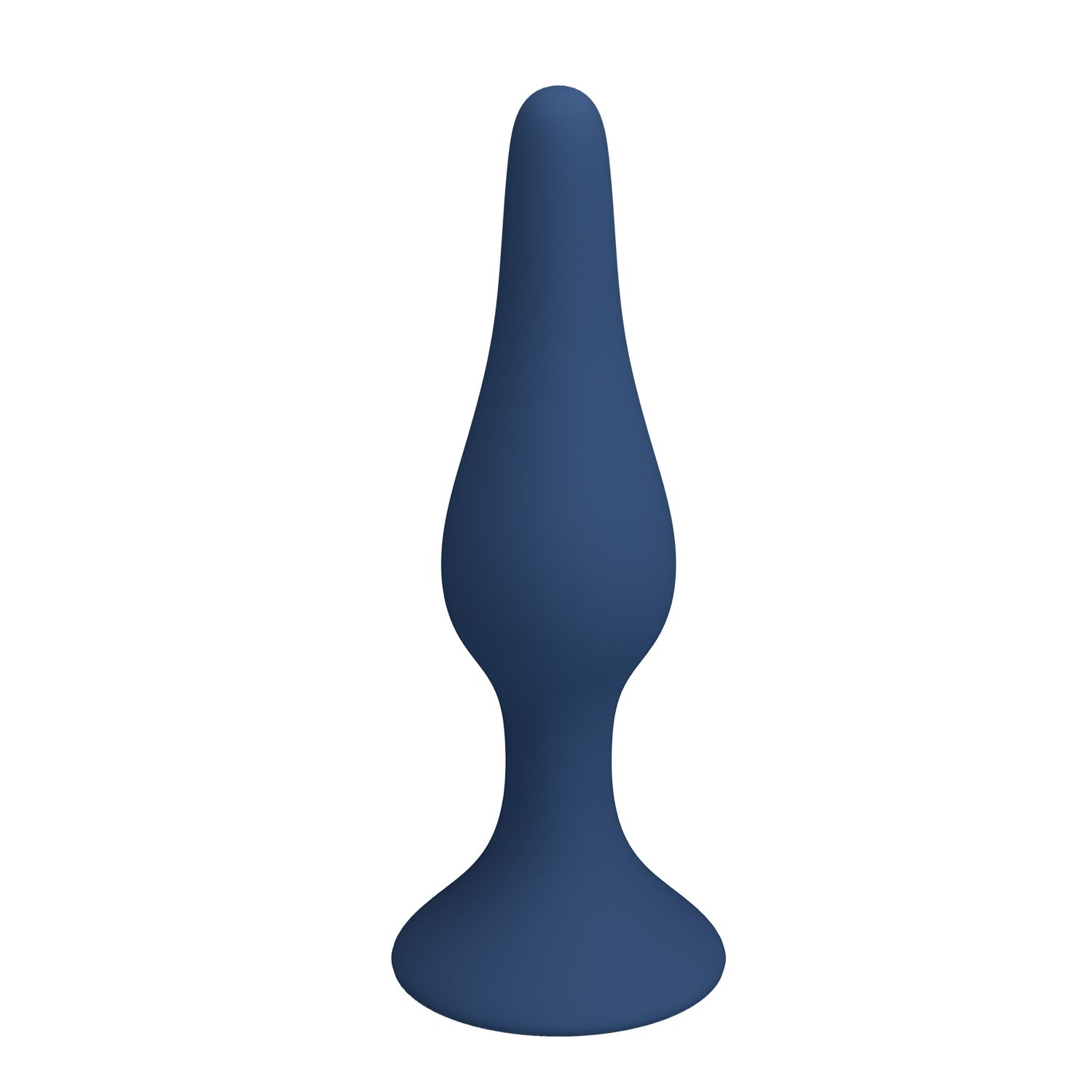 531970 Синяя анальная пробка Slim Anal Plug XL - 15,4 см.