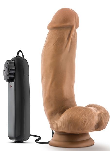 91979 Смуглый вибратор MMA Fighter - 17,8 см.